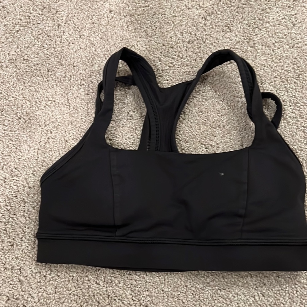 Lululemon energy splendor sports bra(black) size 4